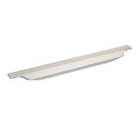 Accuride 100006013 Poignée de tiroir effet acier inoxydable Schüco Contour 295 mm, barre de poignée pour tiroir, aluminium, 295 mm