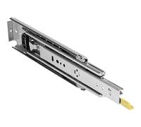 ACCURIDE DZ9308-0028R-E4 Rail de tiroir à glissière à droite avec verrouillage, guide-cage à billes Longueur 711,2 mm Acier galvanisé Argenté