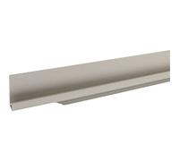 Accuride Schüco 100005582 Poignée de porte de placard Effet acier inoxydable 1095 mm Bande profilée pour fraisage de façades de meubles Aluminium 1095 mm