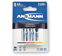 Accus R6 AA NiMh 2100mAh (4) Ansmann