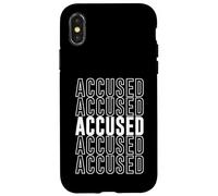 Accusé Coque pour iPhone X/XS