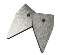 AccuSharp Knife Sharpener Blades, Tungsten Carbide Replacement Blades, 2 Pieces Reversible Replacement Blades, Industrial Sharpener Accessories