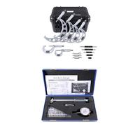 Accusizetools - 6 PS 0-15,2 cm extérieur Micrometres & 2-15,2 x 0 cm Cadran Alésage Jauge Set, 0906-1006