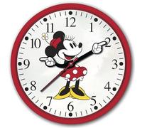 Accutime Horloge murale rétro Minnie Mouse 25,4 cm
