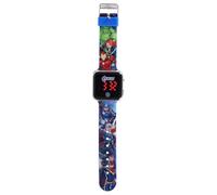 Accutime Longue durée de Vie de la Batterie, arrêt Automatique, Montre pour garçons et Filles AVG4706, Bleu, Avengers