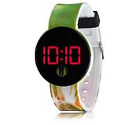 Accutime Lucas Star Wars YOD1401AZ Montre digitale unisexe avec bouton LED et imprimé Yoda Unisexe Homme ou Femme Vert