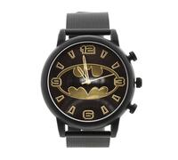 Accutime Montre analogique Batman Logo noir et doré