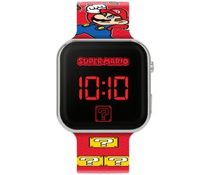 Accutime Nintendo Super Mario LED Watch P001636 - Garçon - 35 mm - Numérique - Quartz