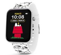 Accutime Peanuts Snoopy Montre connectée interactive avec bracelet imprimé Blanc