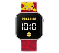 Accutime Montre LED Pokémon POK4405 Pikachu, affichage digital, bracelet multicolore