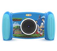 Accutime SNCC3009 Sony Appareil Photo interactif pour Enfant 5 Mpx, résolution vidéo 1080p, Zoom 4X, 5 filtres Amusants et Effets spéciaux, 4 Jeux Cool, écran 2 en 1, avec Carte Micro SD, Bleu