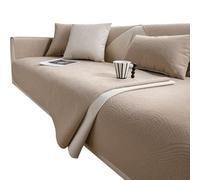 ACCZ Chenille Sofa Cover,1/2/3/4 Seater L Sofa Cushion,Furniture Protector for Dogs, Cats and Pets,Universal Couch Cover for Living Room.(70X180cm, Coffe)