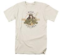 ACDC AC-DC Rock Band High Voltage Album Cover Vintage Style T-shirt toutes tailles, crème, L