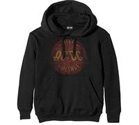 ACDC AC/DC Vintage High Voltage Pullover Sweat-Shirt À Capuche, Noir (Black Black), XX-Large Homme