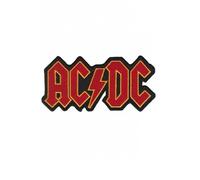 ACDC ACDC Rouge Or Patch Patch Patch Brodé Iron on Applique Accessoire