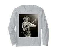 ACDC Angus Young Lock Up Your Daughters Tour par Dick Barnatt Manche Longue