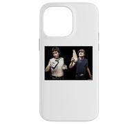 ACDC Bon Scott & Angus Young Drinking par Dick Barnatt Coque pour iPhone 14 Pro Max