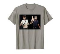ACDC Bon Scott & Angus Young Drinking par Dick Barnatt T-Shirt
