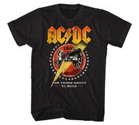 ACDC - Canon Éclair - Manches Courtes - Adulte - T-Shirt