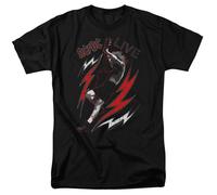 ACDC - En Direct - T-Shirt À Manches Courtes Unisexe Adulte - Noir