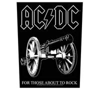 ACDC For Those About To Rock Patch pour le dos, multicolore, taille unique
