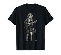 ACDC Highway to Hell Live Angus Young par Dick Barnatt T-Shirt
