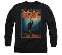 ACDC Let There Be Rock Mens Long Sleeve T Shirt, Noir, XL Mixte