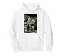 ACDC Live Bon Scott & Angus Young par Dick Barnatt Sweat à Capuche