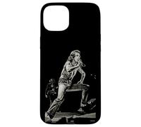 ACDC Live in London Bon Scott 1976 par Dick Barnatt Coque pour iPhone 15 Plus