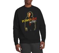 ACDC Powerage Crew Sweatshirt Maillot de survêtement, Noir, XXL Mixte