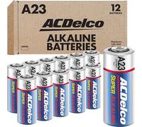 Acdelco A23 Super Alkaline Batteries 12 volts, 12-count