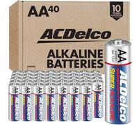 Acdelco AA Super Piles Alcalines, 40-count