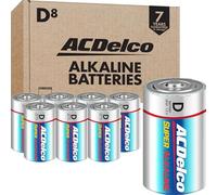 Acdelco D Super Piles Alcalines, 8-count
