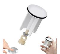 acdokuk Bouchons de vidange universels réglables en hauteur de 40 mm, bouchon d'évier de rechange, fabriqué en laiton, antirouille et joint, pour salle de bain, éviers de cuisine, lavabos