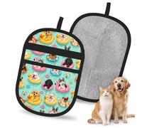 ACDRUING Gant d'épilation pour chats/chiens avec brosse magique électrostatique réutilisable, outil d'épilation pour linge, canapé, tapis, siège de voiture