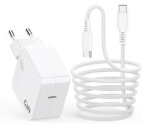 acdsgd-67W USB-C GaN Rapide Chargeur Ordinateur Portable pour Macbook Pro/Air 13 Pouces M1 M2 M3 M4 65W Type-C Chargeur pour ASUS Lenovo HP Samsung Huawei PC Tablette Smartphone Laptop, Câble tressé,