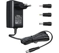 acdsgd-Adaptateur Secteur 12V 1A/1000mA, AC 100-240V 50/60Hz vers Chargeur Mural DC 12V 1A/1000mA 12W, Positif Central, câble 1.8m 20AWG pour Une Utilisation Stable et Flexible, 3 Accessoires Inclus