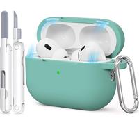 acdsgd-Case for AirPods Pro 2/1. Gen with Cleaner Kit, Magnetic Lid Protection Case for Apple Airpods Pro 2019 (2023 USB-C/Lightning Cable) with KeychainSupport Wireless Charging
