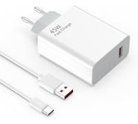 acdsgd-Chargeur 45W USB C Alimentation Compatible avec Redmi Note 14 Pro 5G 13 5G 12 11 10 Xiaomi Mi 11 Lite 10 Pro 10T 10S Poco X7 X6 M7 M6 Redmi Pad Xiaomi Pad 7 6 5 Rapide Adaptateur Charger Câble