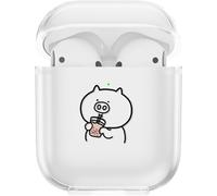 acdsgd-Coques pour écouteurs AirPods 2 & 1, Housse de protection transparente en TPU avec motif mignon pour boîtier de charge AirPods 2e génération 1ère