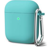 acdsgd-Oakxco Coque pour AirPods 2 Génération, Etui Compatible avec AirPods Pro 1ère 2ème Génération avec Porte Clé, Housse Air Pods Colorée en Caoutchouc Soft TPU Tendance Esthétique pour Femmes, Min