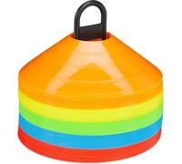 Acdsgd-Plots De Marquage, Lot De 50, 5 Couleurs, Cônes Pour Football & Handball, Avec Support, Accessoire Sport