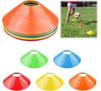 Acdsgd-Plots De Marquage Pour Football Cône, 5 Couleurs Plots Sport, Marquage Cônes De Marquage Cone De Signalisation, Disques D'entraînement, Cones De Sport, Pour Délimitation Entraînement Football