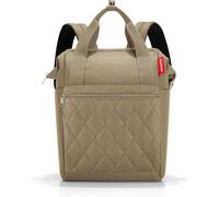 Acdsgd-Reisenthel Jr5046 Allrounder R Rhombus Olive Gym Bag Femme Rhombus Olive Taille Unica