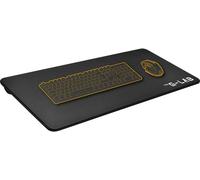acdsgd-THE G-LAB K-Board CADMIUM Plateau pour Ordinateur Portable avec Coussin XXL, Idéal Home Office/Gaming pour Lit ou Canapé, Support pour Ordinateur Portable 13¿-19¿, Lapdesk Extra Large avec Poig