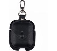 acdsgd-tuis pour écouteurs pour étui de protection AirPods, étuis de style professionnel en cuir PU avec mousqueton pour étuis de charge Apple AirPods 2e génération 1ère génération