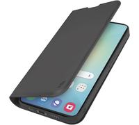 acdsgd-Wallet Smooth Étui à Rabat pour Samsung Galaxy S25 - Surface Soft Touch, Poche Porte-être, Support intégré, Fermeture magnétique, accès Facile aux Touches, Noir