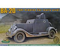 ACE 48108 - 1:48 BA-20 Lumière Blindé Car, Early Prod Neuf