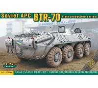 ACE 72166 - 1:72 BTR-70 Soviet Blindé Personnel Carrier Guides Prod Neuf