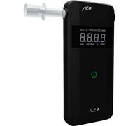 ACE A Ethylomètre noir 0 à 4 ‰ possibilité dafficher différentes unités, avec alarme, avec écran, fonction compte à rebours